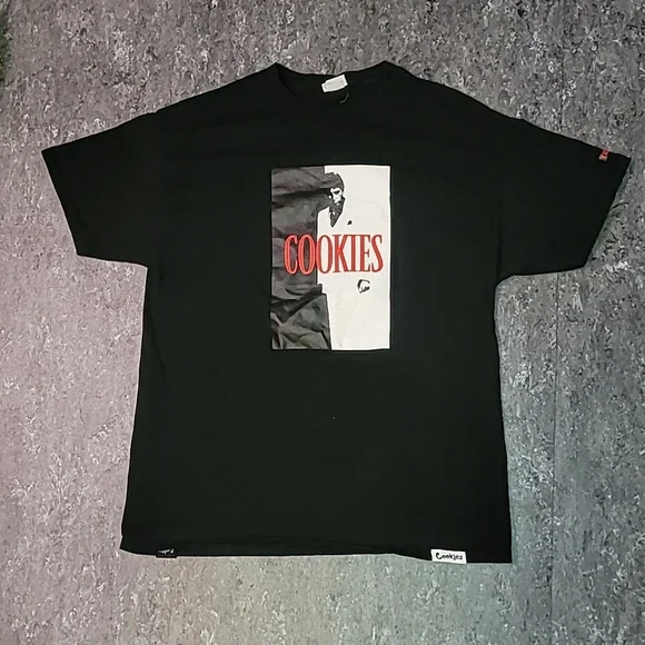 Cookies Scarface Shirts Printed In Usa Cookies Scarface Cotton